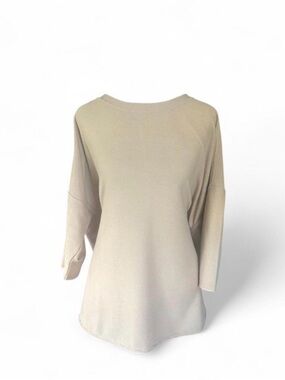 Cupio Light Beige Long Sleeve Women's Top
